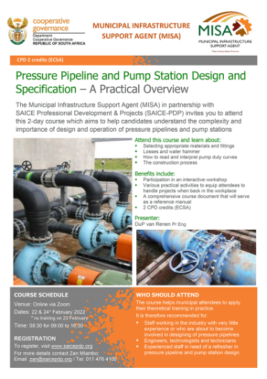 Pressure Pipeline and Pump Station