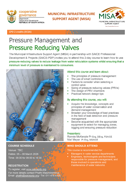Pressure reduction